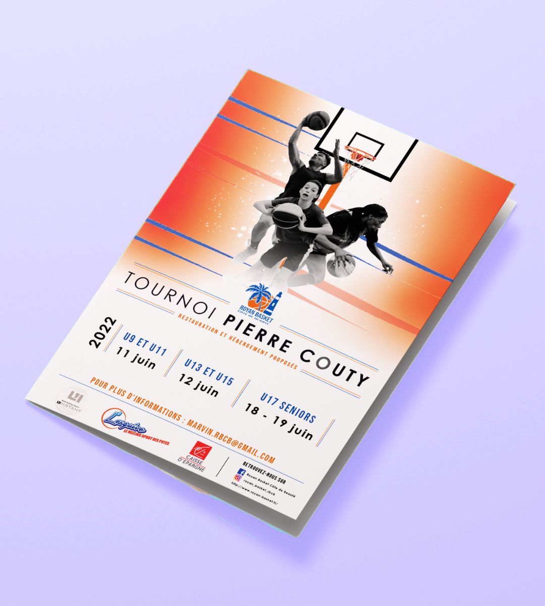 Affiche tournoi pierre couty